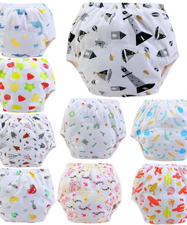 Reusable Newborn Baby Cloth Breathable Infant Toilet Training Diappers