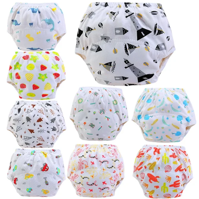 Reusable Newborn Baby Cloth Breathable Infant Toilet Training Diappers
