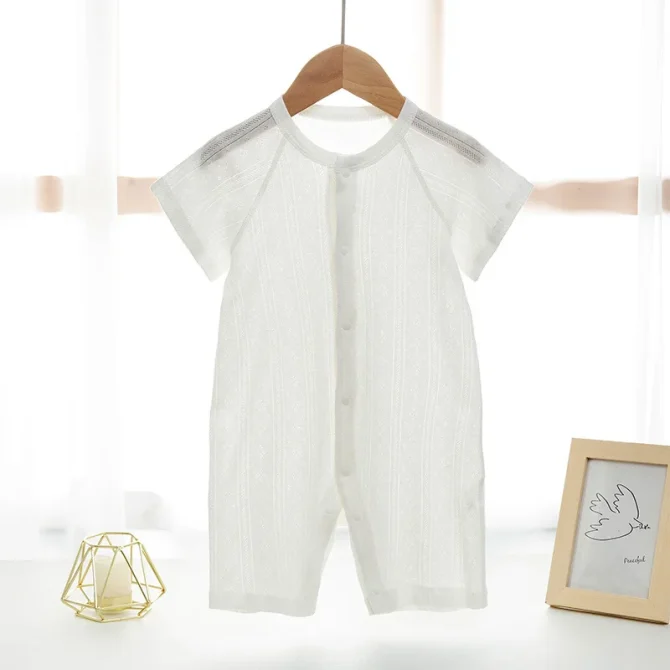 0 To 2year Old 100%Cotton Baby Short Sleeve Pajamas - Image 4