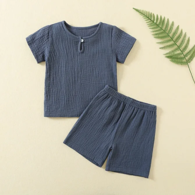 Toddler Short Pajamas Set for Daily Life Style - Image 7