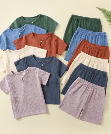 Toddler Short Pajamas Set for Daily Life Style