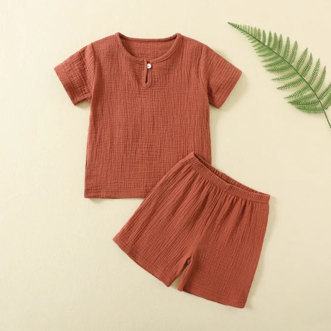 Toddler Short Pajamas Set for Daily Life Style - Image 5