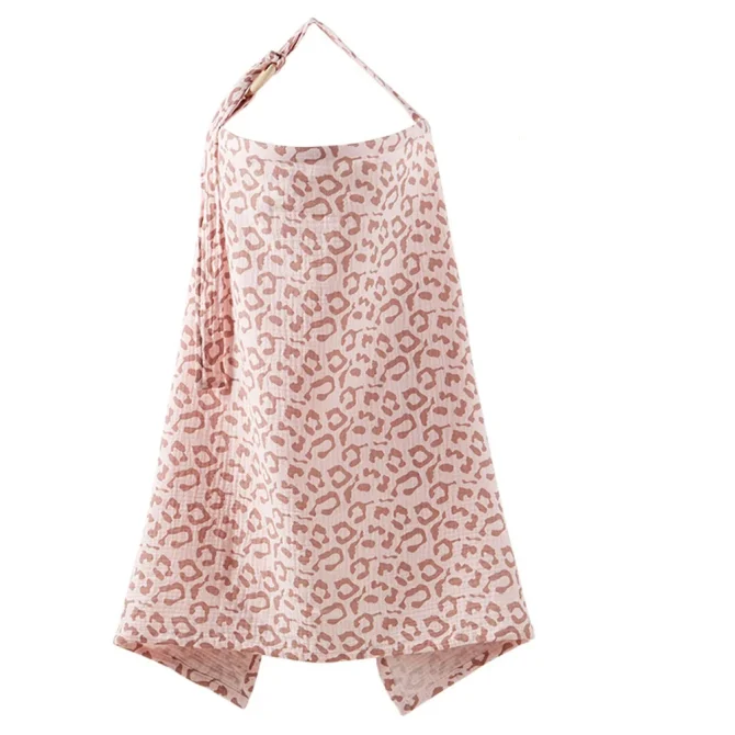 Muslin Privacy Nursing Covers for Breastfeeding with Arch Neckline - Image 4