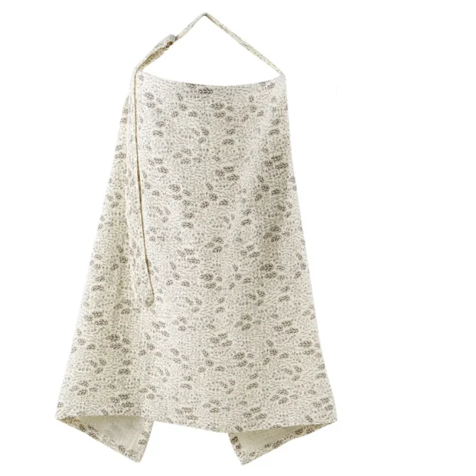 Muslin Privacy Nursing Covers for Breastfeeding with Arch Neckline - Image 10