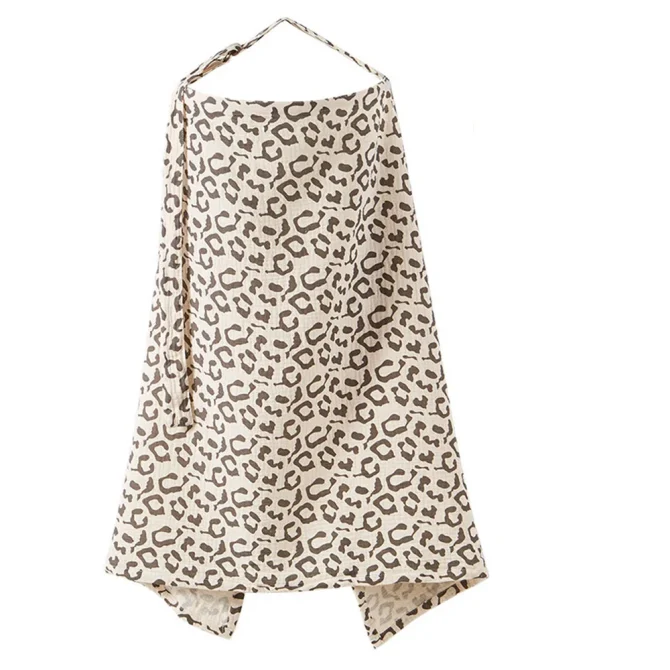 Muslin Privacy Nursing Covers for Breastfeeding with Arch Neckline - Image 9