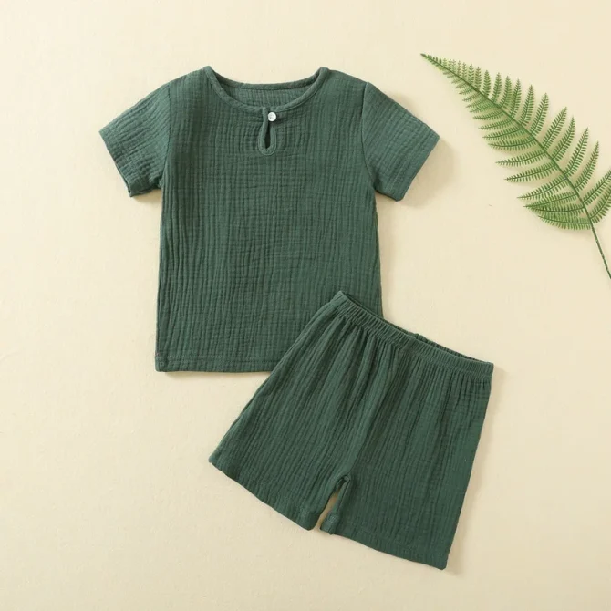 Toddler Short Pajamas Set for Daily Life Style - Image 4