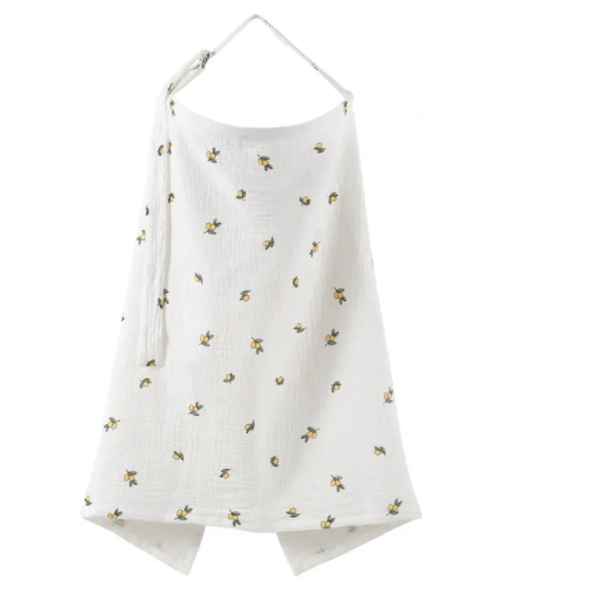 Muslin Privacy Nursing Covers for Breastfeeding with Arch Neckline - Image 13